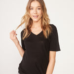Maternity V Neck Pocket Tee (1636255858790)