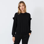 Supersoft Ruffle Sweatshirt (4922459357286)