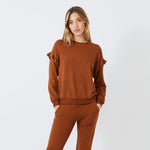 Supersoft Ruffle Sweatshirt (4922459455590)