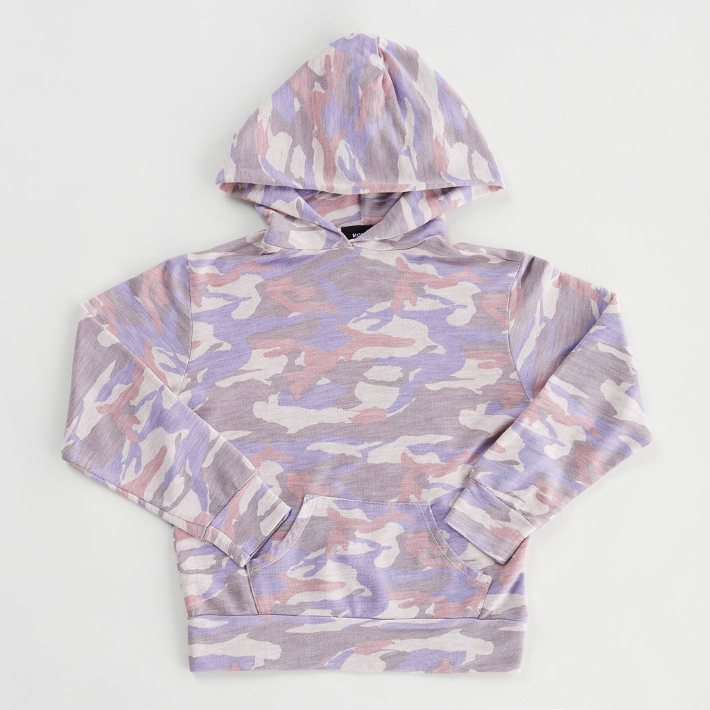 Kids Supersoft Camo Pullover Hoody (6089383444662)