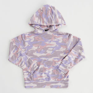 Kids Supersoft Camo Pullover Hoody (6089383444662)