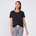 Textured Tri-Blend Relaxed Crew Neck Tee (1693403840614)