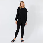 Supersoft Ruffle Sweatshirt (4922459357286)