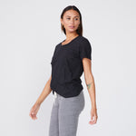 Textured Tri-Blend Relaxed Crew Neck Tee (1693403840614)