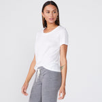 Cotton Modal Relaxed Crew Neck Tee (1693401743462)