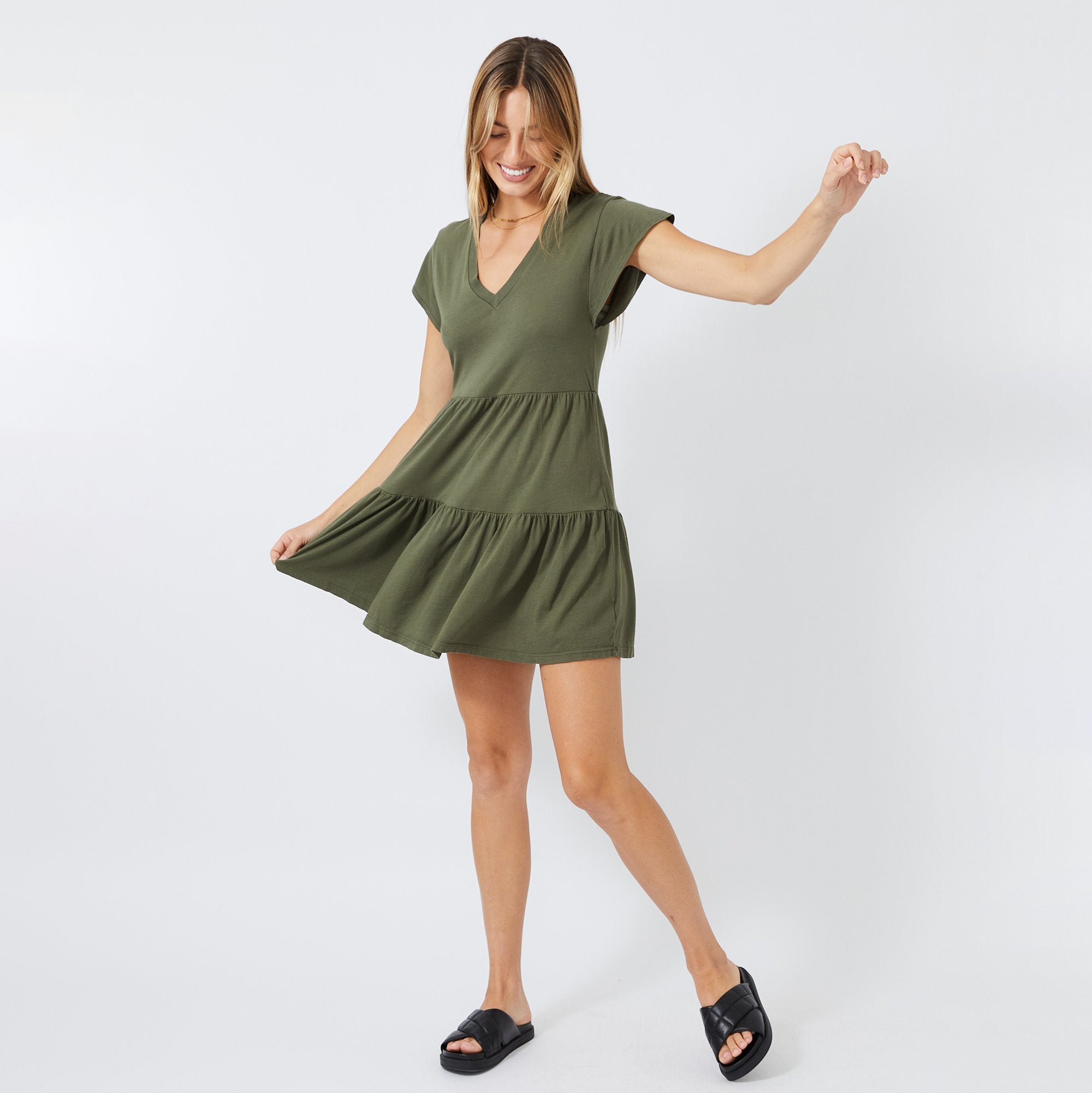 Ruffle Dress (4933492867174)