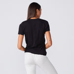 Tissue Fitted V Neck Tee (9535391812)