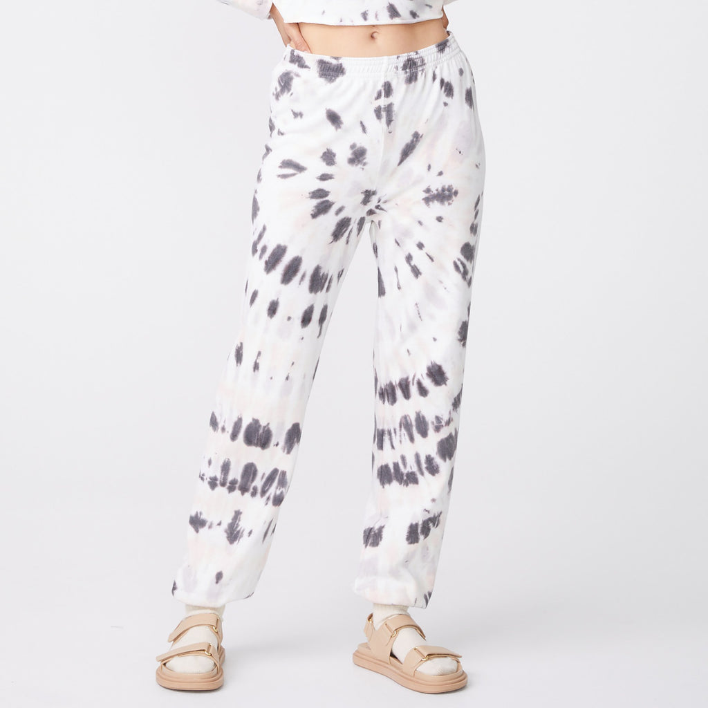 Kaleidoscope Tie Dye High Waisted Vintage Sweats (6592531529910)