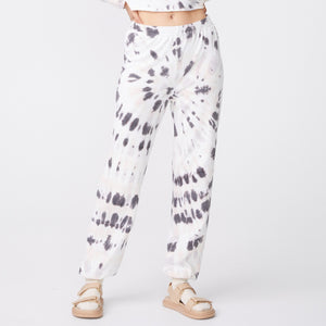 Kaleidoscope Tie Dye High Waisted Vintage Sweats (6592531529910)