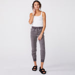 Mini Leopard Knit Woven Jogger (6147257499830)