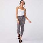 Mini Leopard Knit Woven Jogger (6147257499830)