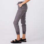 Mini Leopard Knit Woven Jogger (6147257499830)