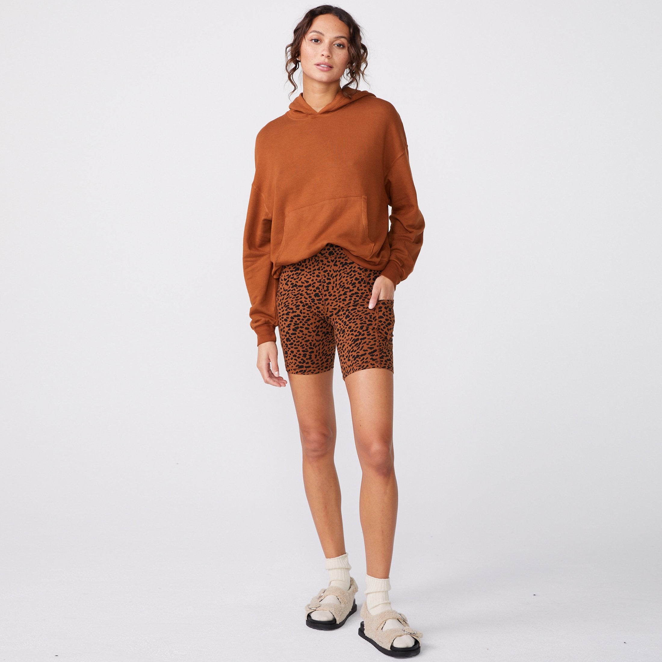 Mini Leopard Biker Shorts (6089287729334)