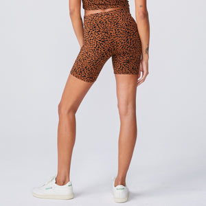 Mini Leopard Biker Shorts (6089287729334)
