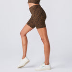 Mini Leopard Biker Shorts (6089287762102)