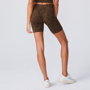 Mini Leopard Biker Shorts (6089287762102)