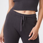 Rib Lounge Wide Leg Sweats (6592637272246)
