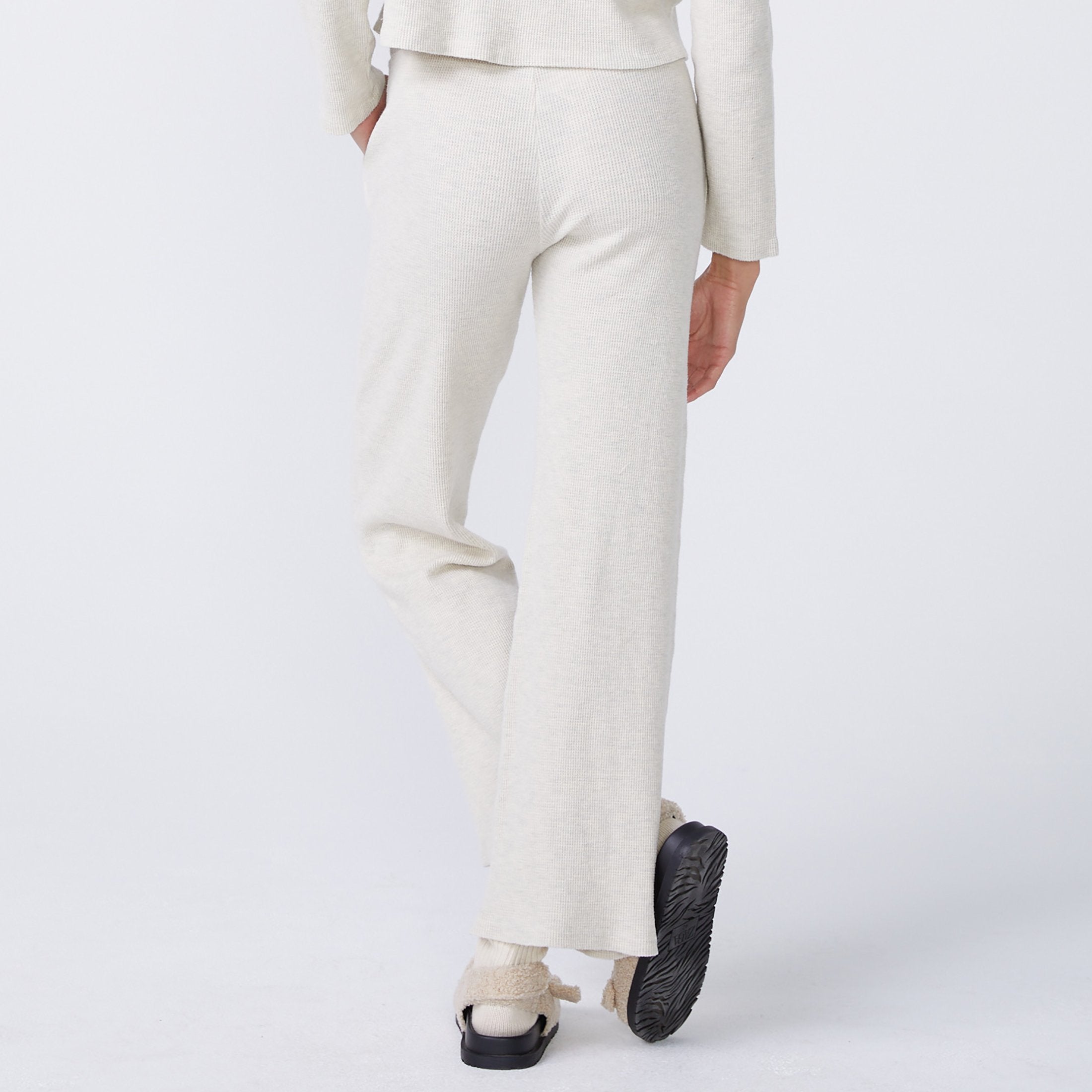 Brushed Thermal Wide Leg Sweats (6214111363254)