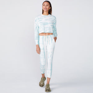 Painter Tie Dye Cropped Relaxed Sweats (6214111690934)