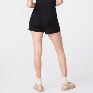 Open Knit Shorts (6592636846262)