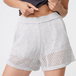 Open Knit Shorts (6592636879030)