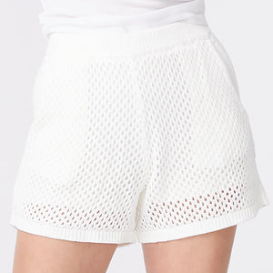 Open Knit Shorts (6592636813494)