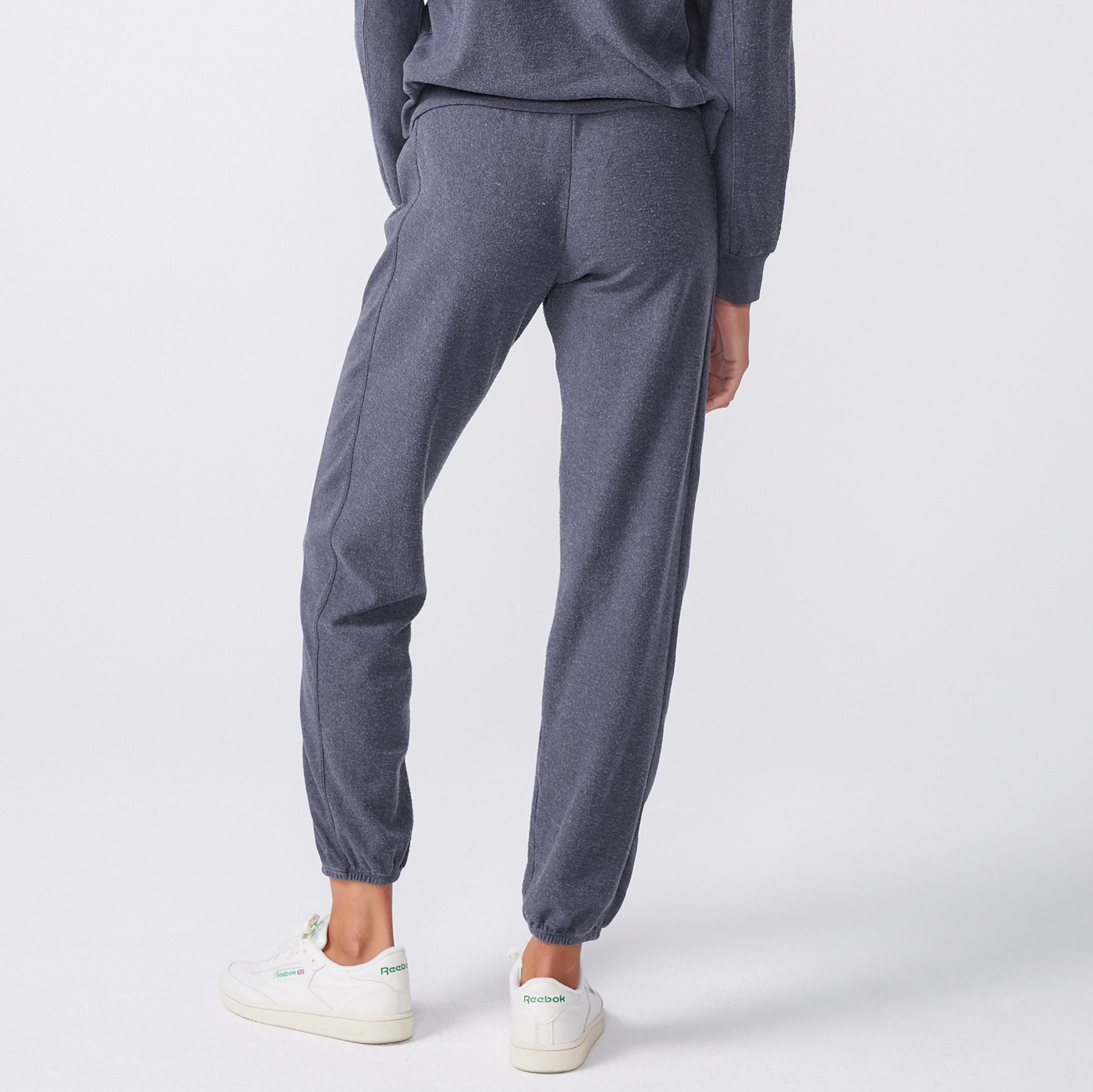 Fuzzy Fleece Rib Sweats (6643419807926)