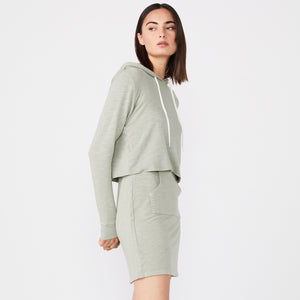 Supersoft Double Layer Hoody Dress (6592610009270)