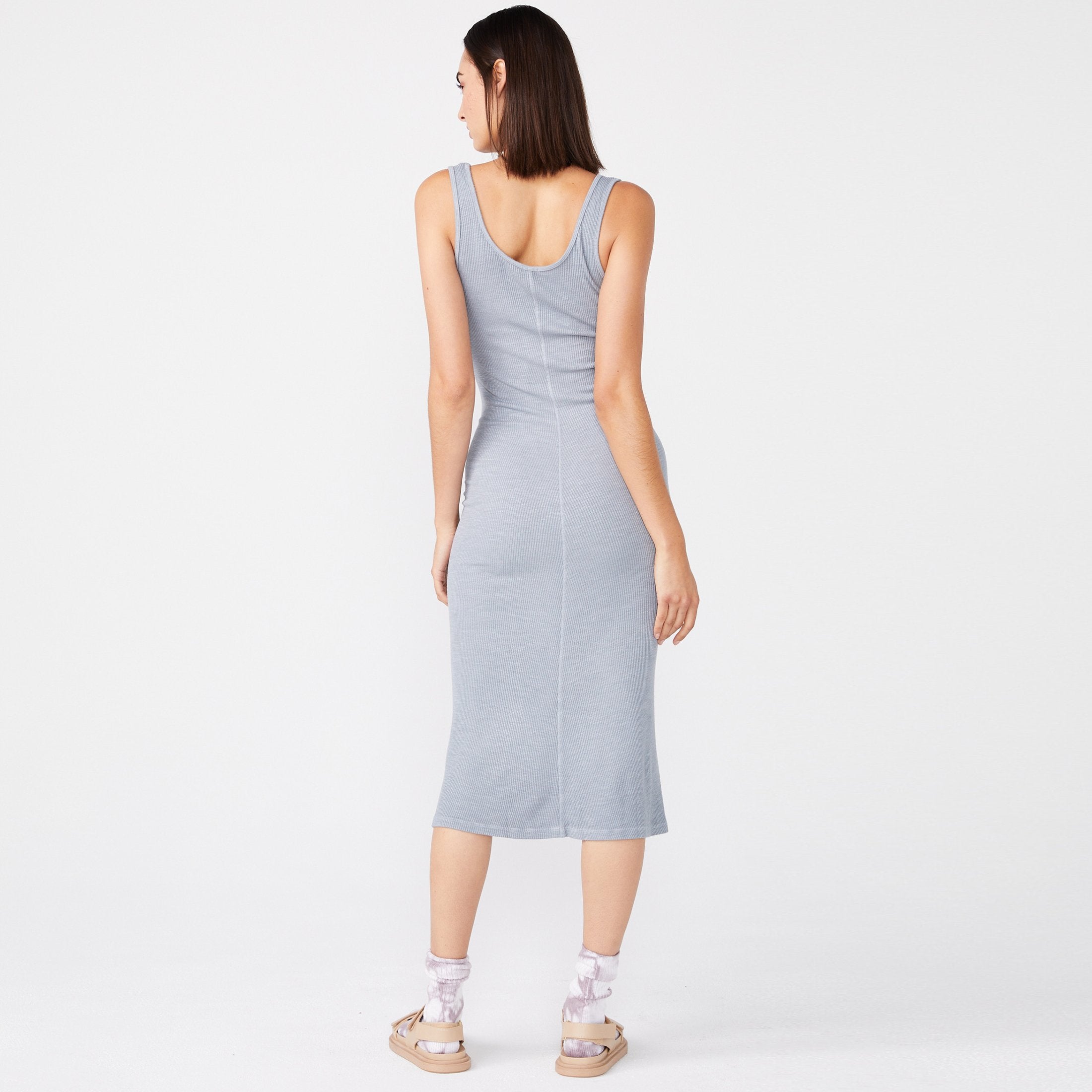 Supersoft Rib Tank Dress (6643420102838)