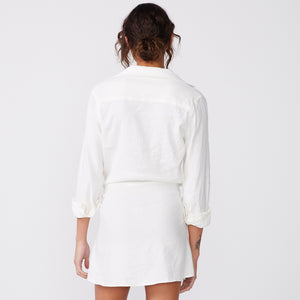 Linen Shirt Dress (6147255763126)