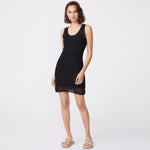 Open Knit Double Layer Dress (6592636977334)