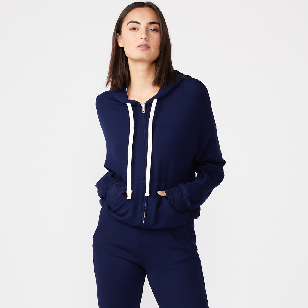 Supersoft Fleece Slouchy Zip Up (6592580845750)