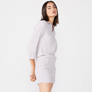 Crepe Zip Romper (10025372815)