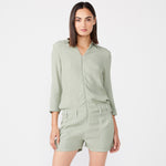 Crepe Zip Romper (6592534282422)