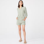 Crepe Zip Romper (6592534282422)