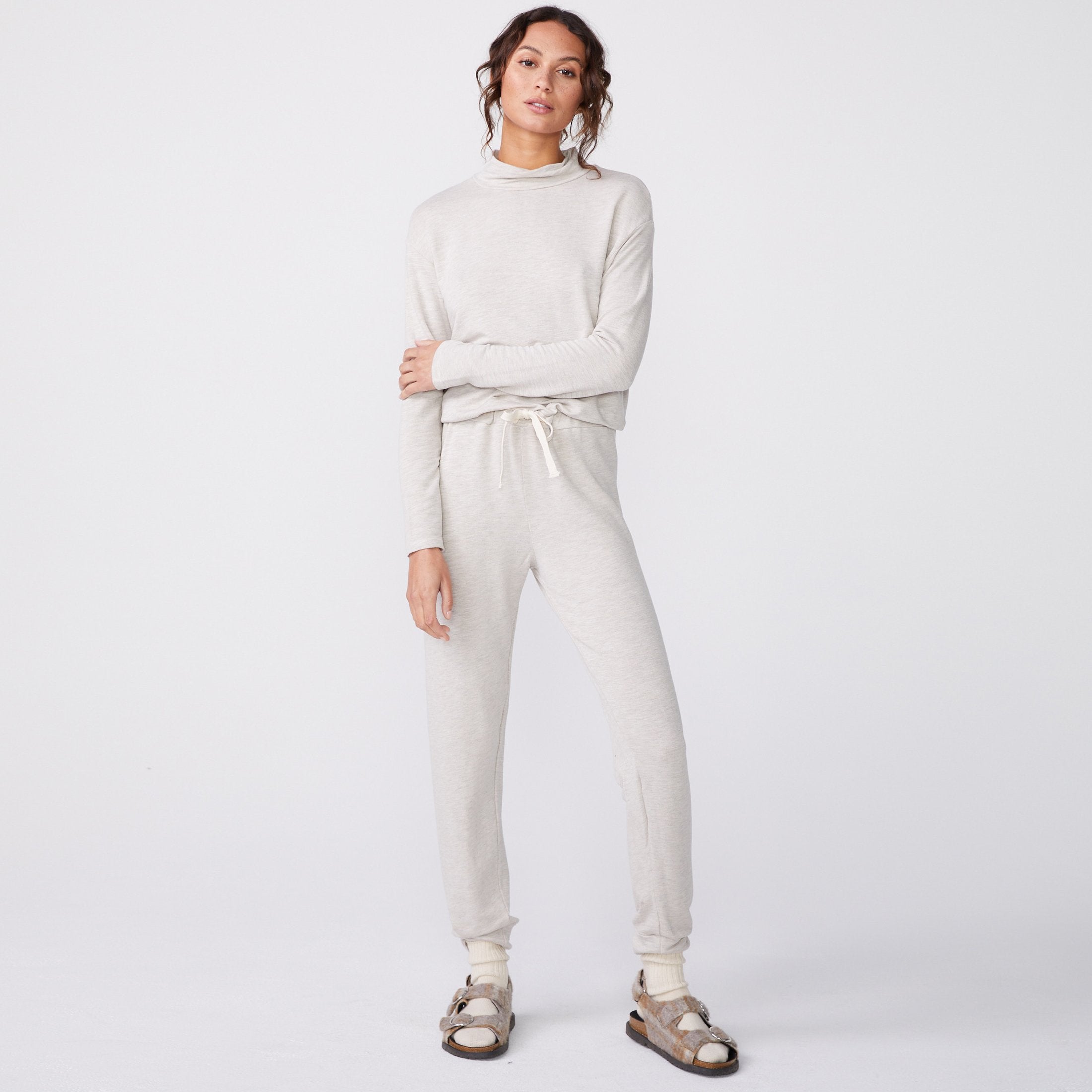 Supersoft Mock Neck Jumpsuit (6181213405366)