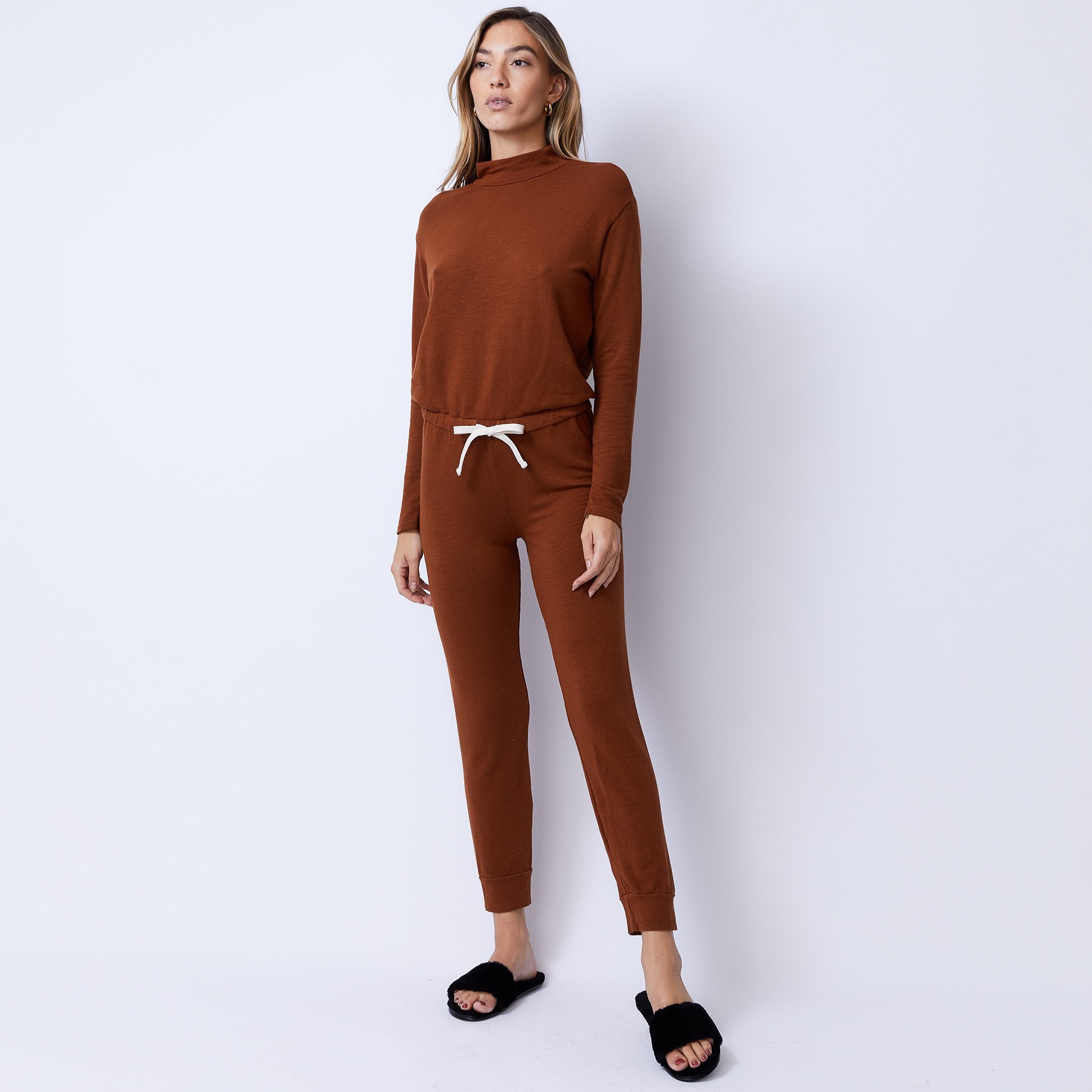 Supersoft Cowl Cuff Jumpsuit (4960549240934)