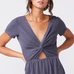 Supersoft Twist Front Romper (6643420168374)