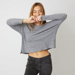 Textured Tri-Blend Slouchy Top (4827442577510)