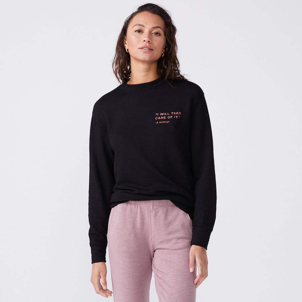 Women's Day Boyfriend Sweatshirt (6539021353142)