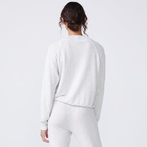 Supersoft Mock Neck Seamed Sweatshirt (6194333614262)