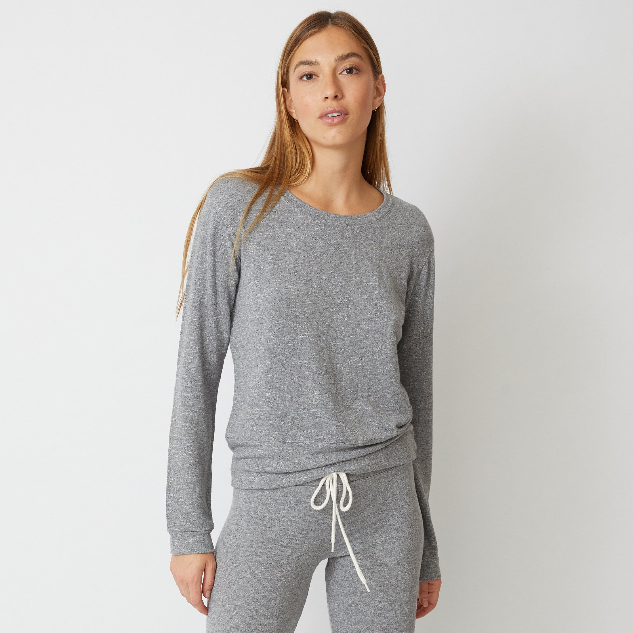 Heather Supersoft Crew Neck Sweatshirt (9535379972)