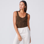 Mini Leopard Tank Bodysuit (6089287565494)