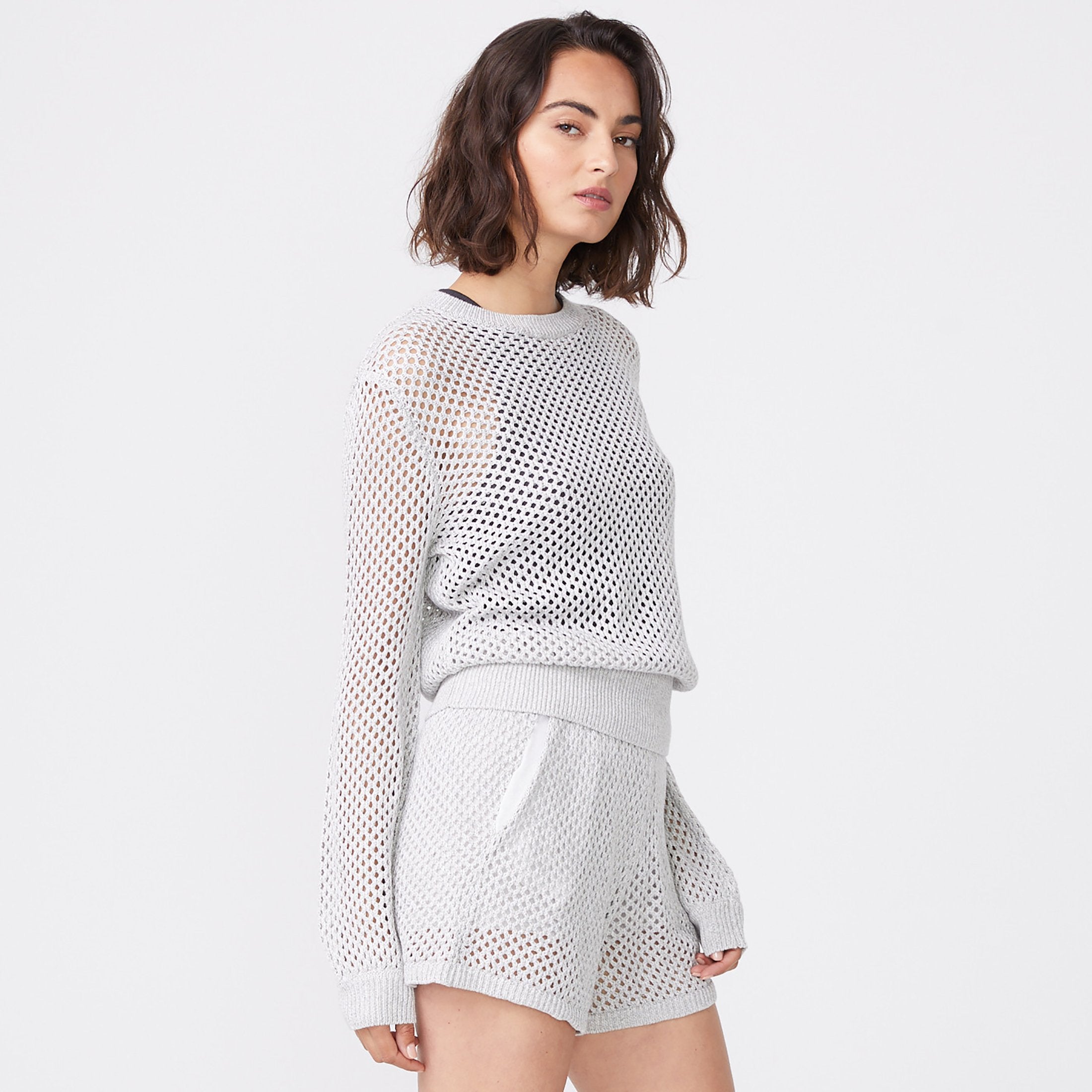 Open Knit Sweater (6592636747958)