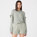 Supersoft Ruffle Sweatshirt (6592534347958)