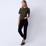 Mini Leopard Puff Sleeve Top (4960547340390)