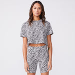 Mini Leopard Cropped Ex-Boyfriend Crew (6089287696566)