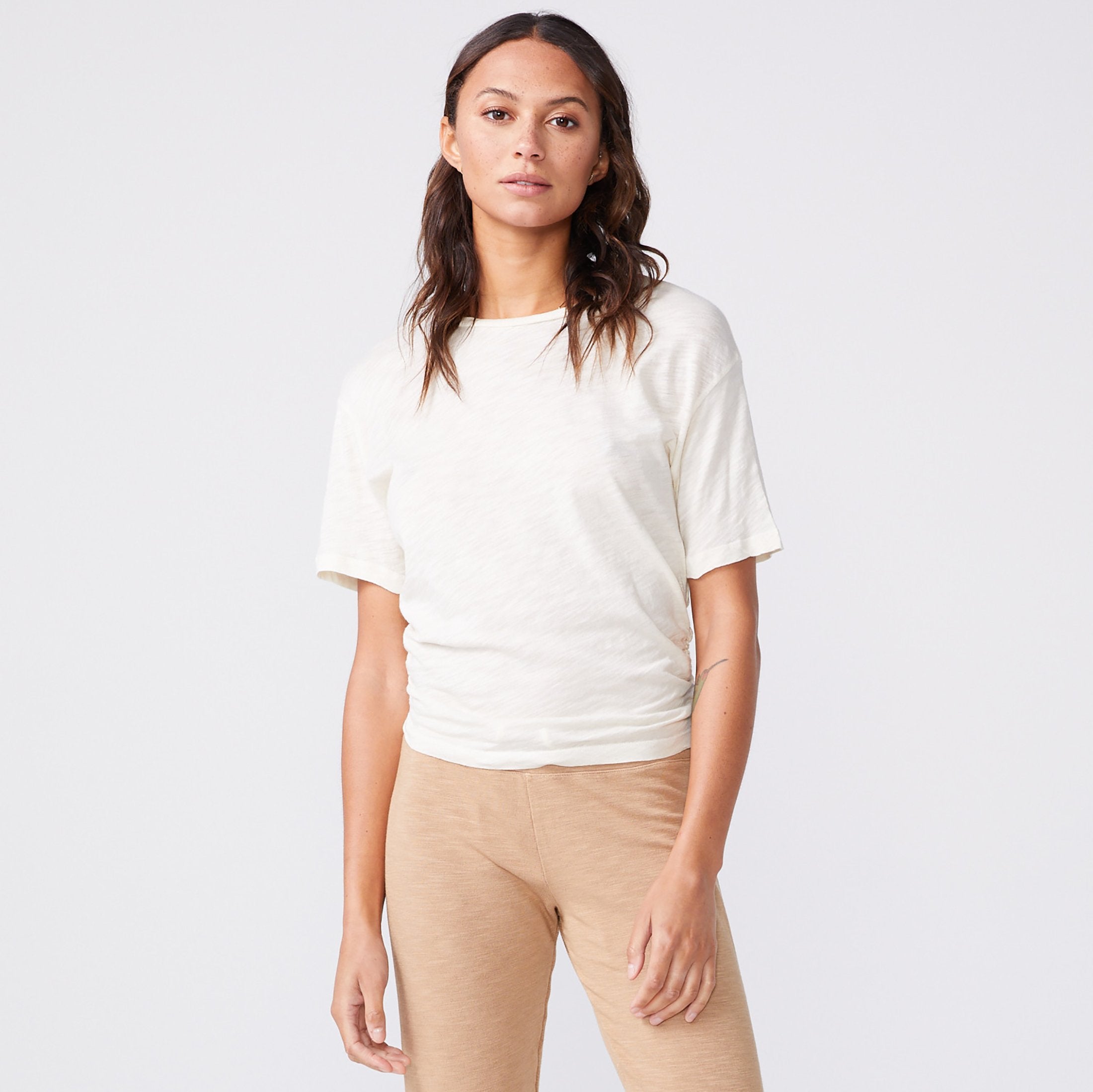 Shirred Waist Tee (6147255107766)