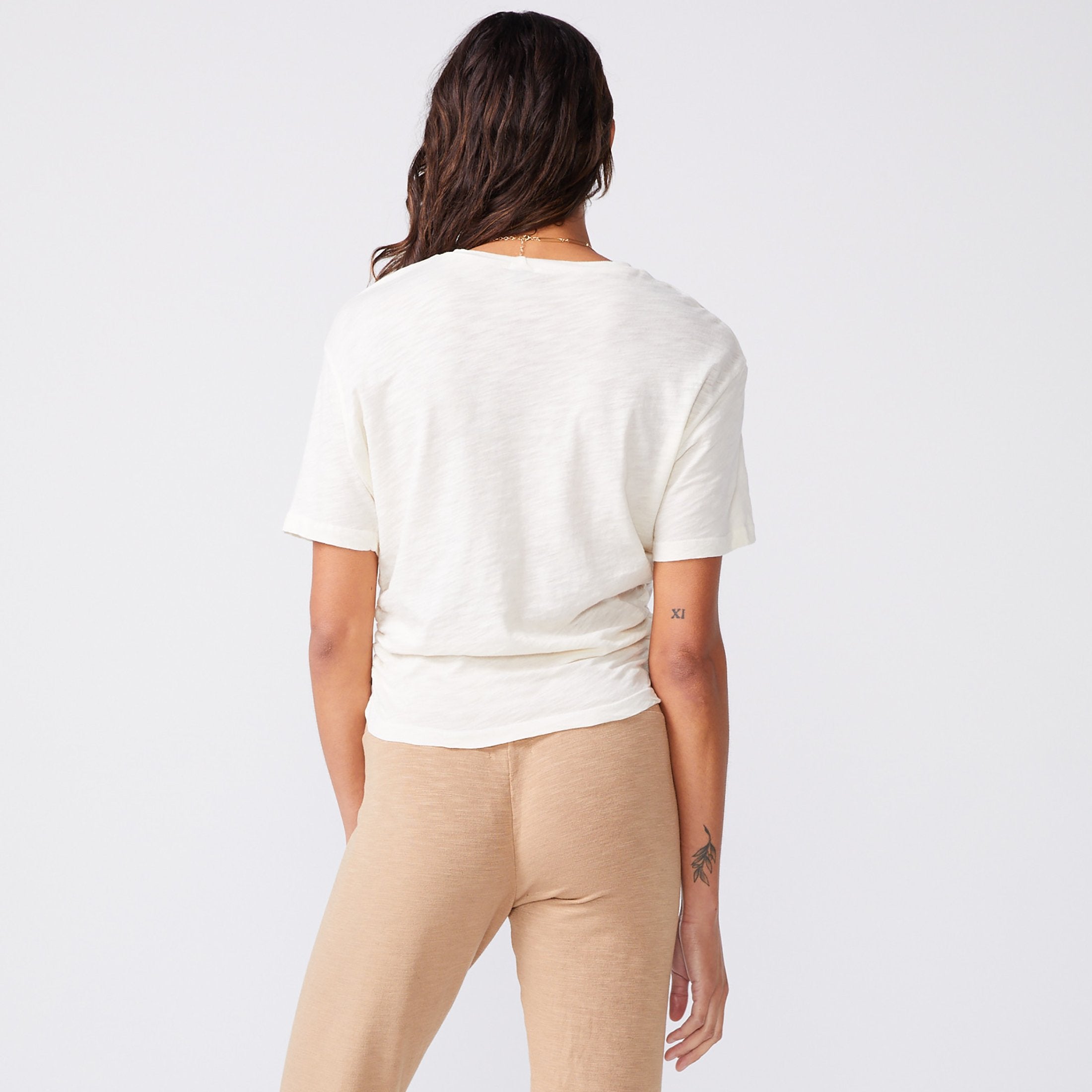 Shirred Waist Tee (6147255107766)