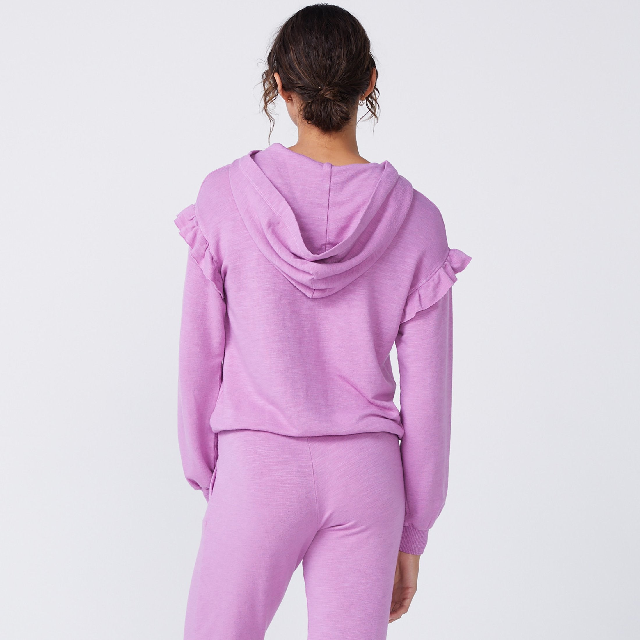 Supersoft Ruffle Pullover Hoody (6147256320182)